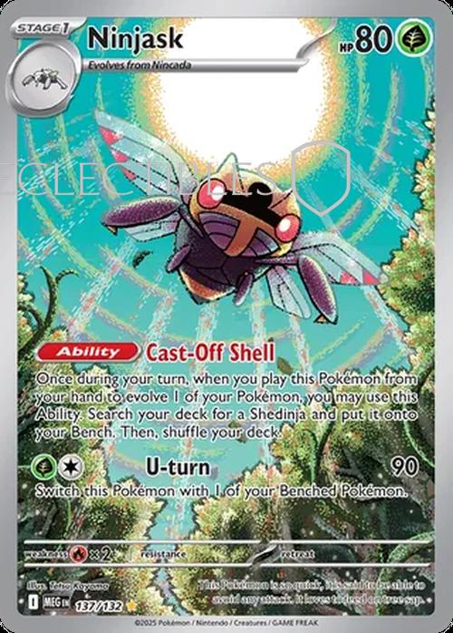 Pokemon Mega Evolutions 137/132 Ninjask 