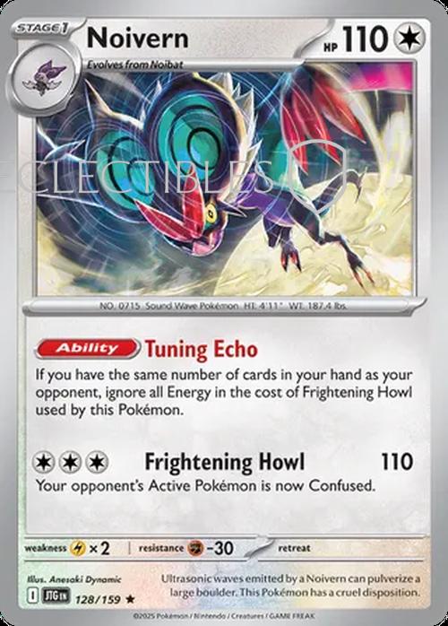 Pokemon Journey Together 128/159 Noivern Holo