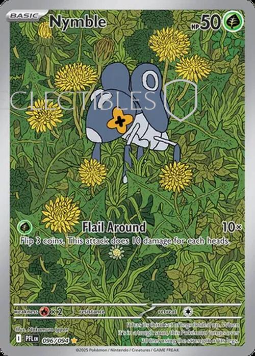 Pokemon Phantasmal Flames 096/094 Nymble 