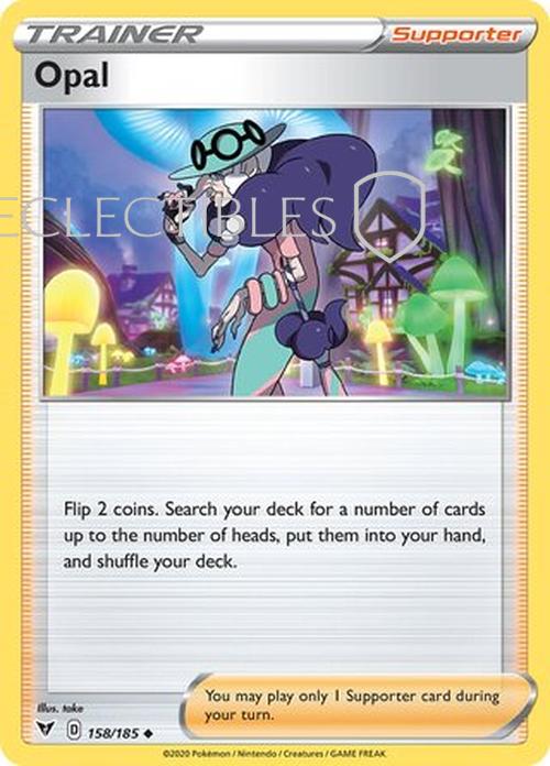 Pokemon Vivid Voltage 158/185 Opal Reverse Holo