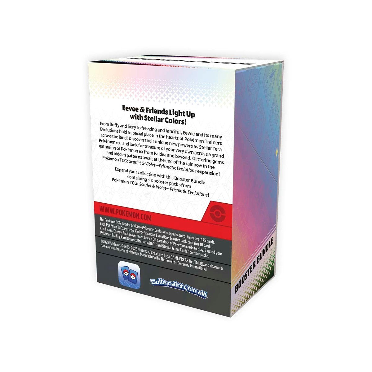 Pokemon Prismatic Evolutions Booster Bundle (6 Packs)