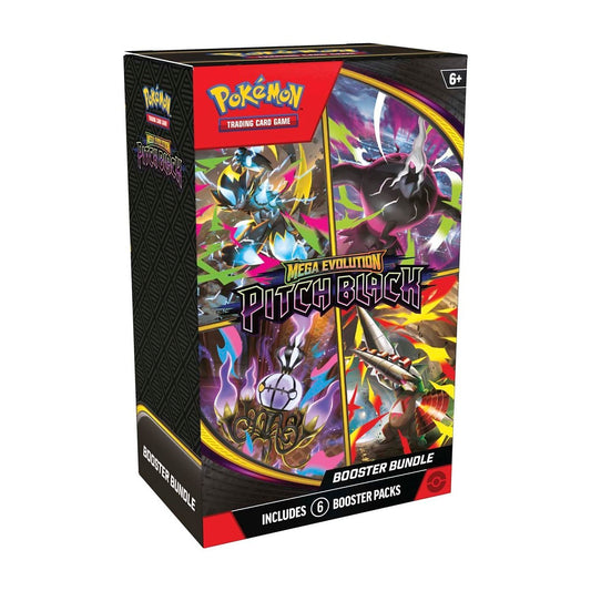 Pokemon Mega Evolution Pitch Black Booster Bundle (6 Packs)