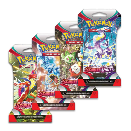 Pokemon Scarlet & Violet Sleeved Booster Pack (10 Cards)