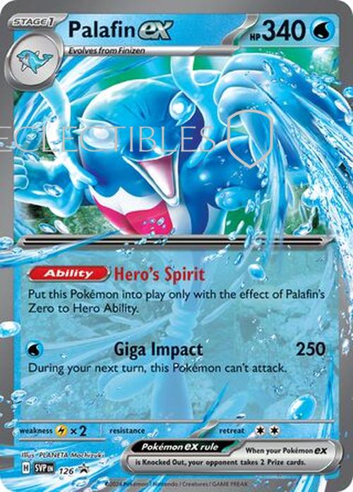 Pokemon SV Black Star Promos SV 126 Palafin ex