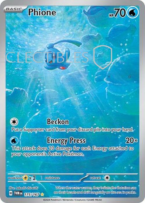 Pokemon Twilight Masquerade 175/167 Phione