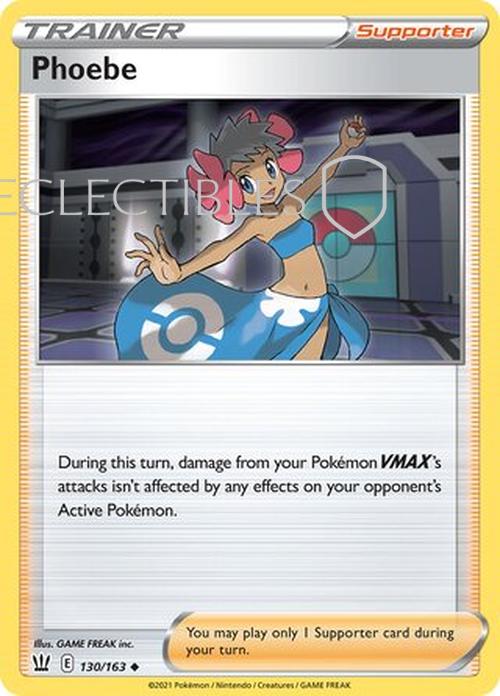Pokemon Battle Styles 130/163 Phoebe  Reverse Holo