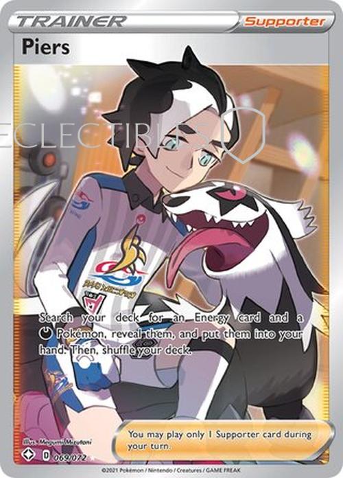 Pokemon Shining Fates 069/072 Piers