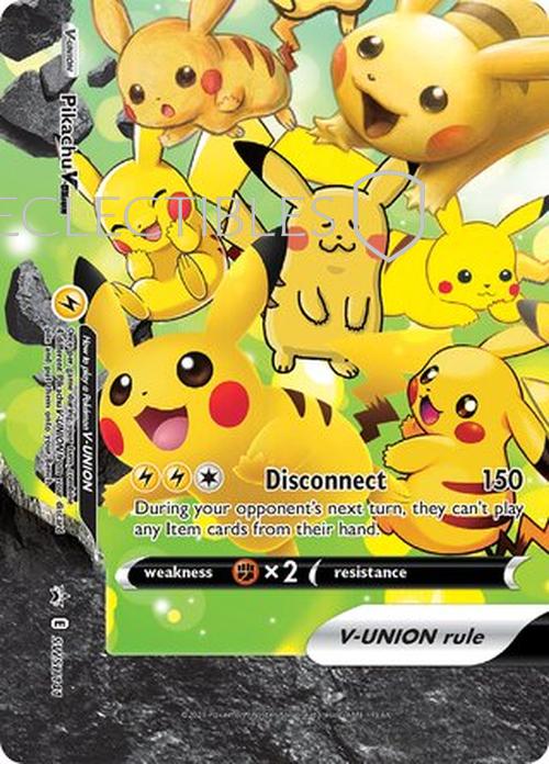 Pokemon SWSH Black Star Promos SWSH 141 Pikachu VUNION