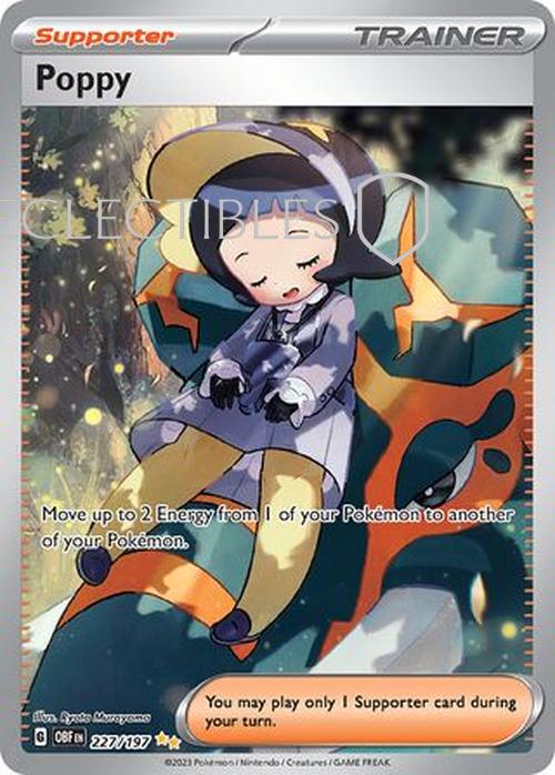 Pokemon Obsidian Flame 227/197 Poppy