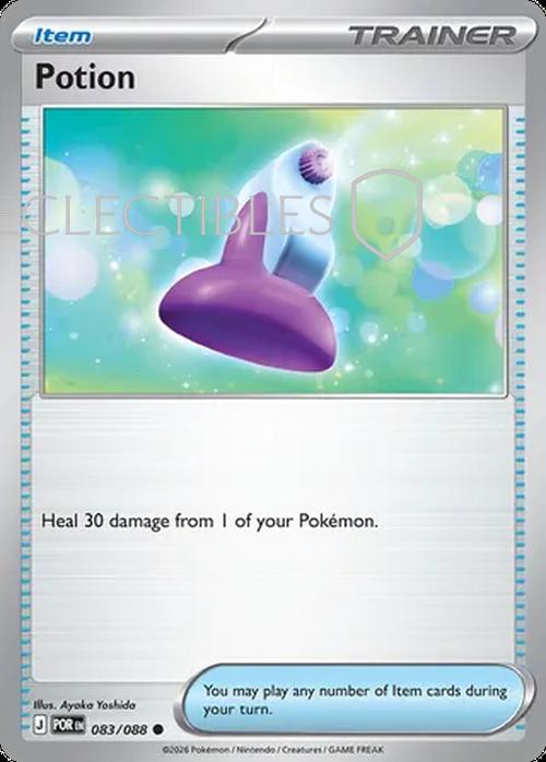 Pokemon Perfect Order 083/88 Potion  Reverse Holo