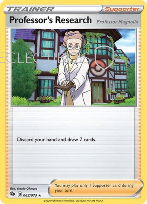 Pokemon Champions Path 062/73 Professor's Holo