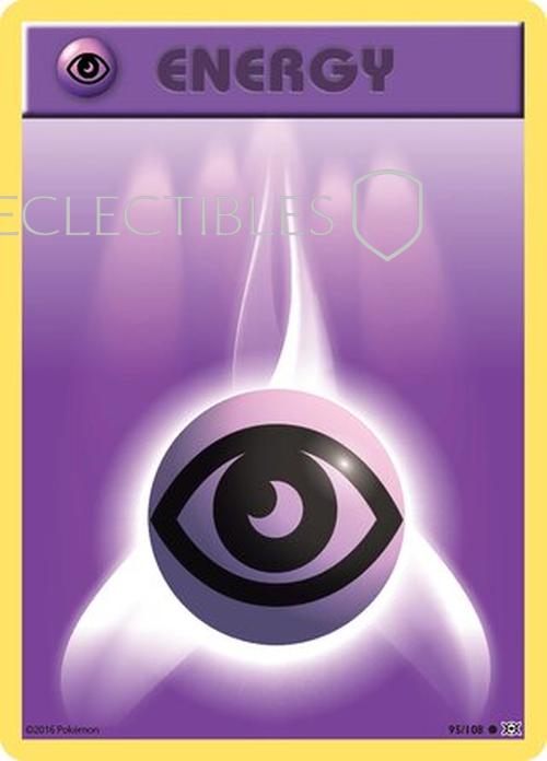 Pokemon evolutions 095/108 Psychic Energy  Reverse Holo