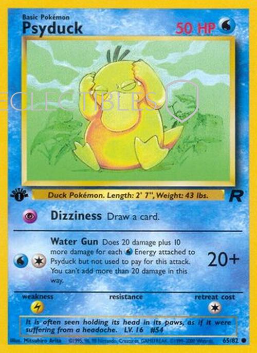 Pokemon Team Rocket 65/82 Psyduck