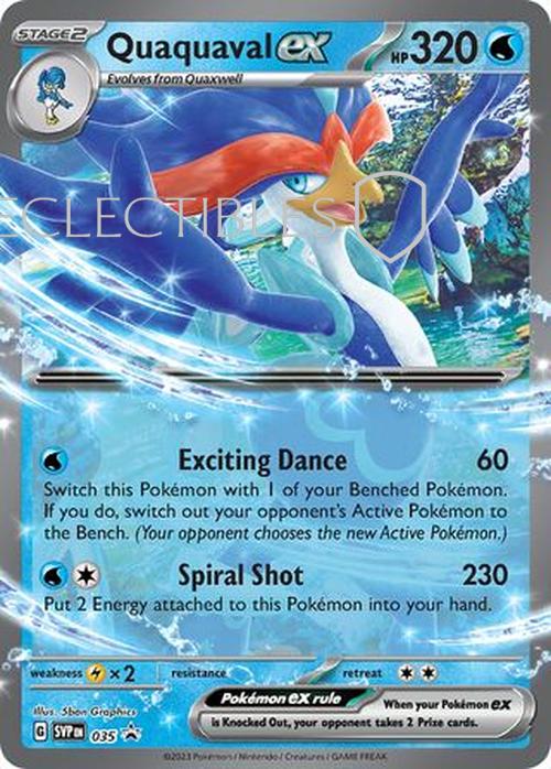 Pokemon SV Black Star Promos SV 035 Quaquaval ex