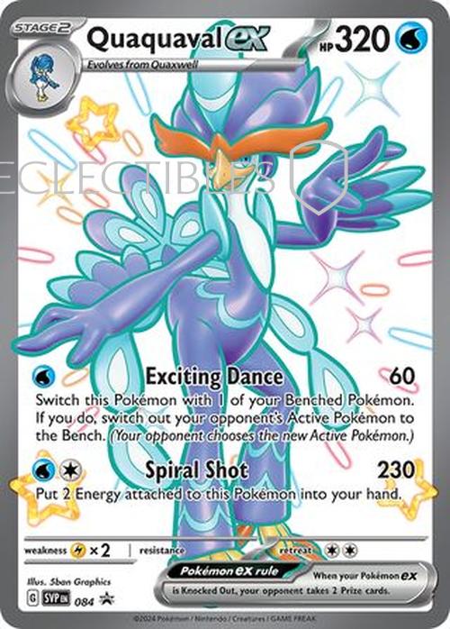 Pokemon SV Black Star Promos SV 084 Quaquaval ex
