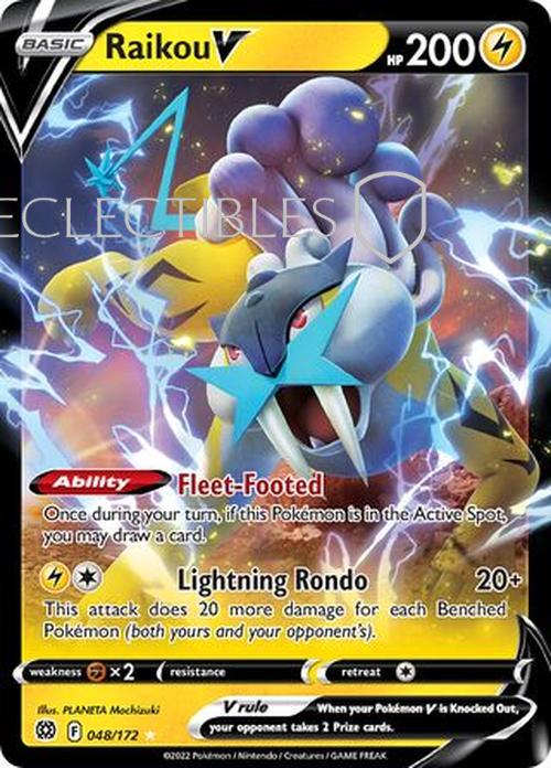 Pokemon Brilliant Stars 048/172 Raikou V