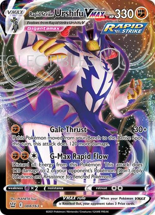 Pokemon Battle Styles 088/163 Rapid Strike Urshifu VMAX