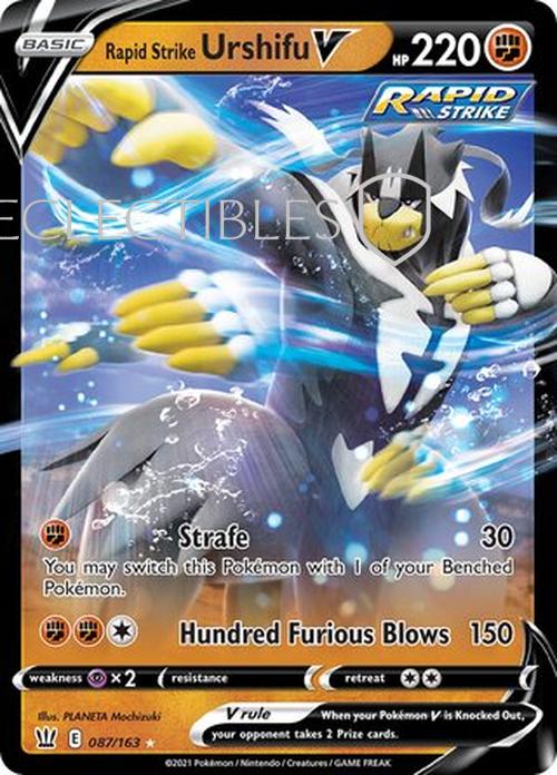 Pokemon Battle Styles 087/163 Rapid Strike Urshifu V