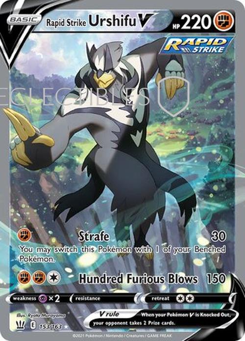 Pokemon Battle Styles 153/163 Rapid Strike Urshifu V