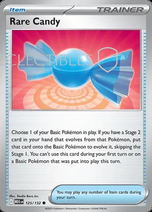 Pokemon Mega Evolutions 125/132 Rare Candy  Reverse Holo