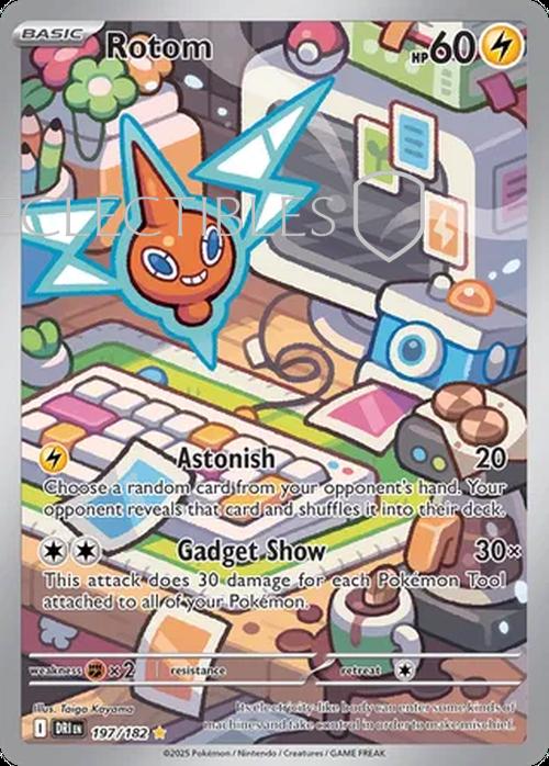 Pokemon Destined Rivals 197/182 Rotom