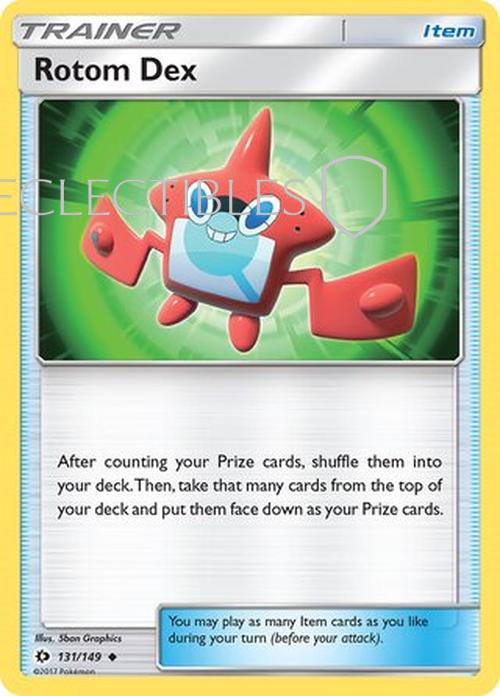Pokemon Sun & Moon 131/149 Rotom Dex