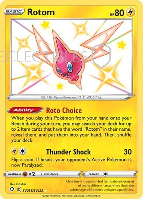 Pokemon Shining Fates SV 038/122 Rotom