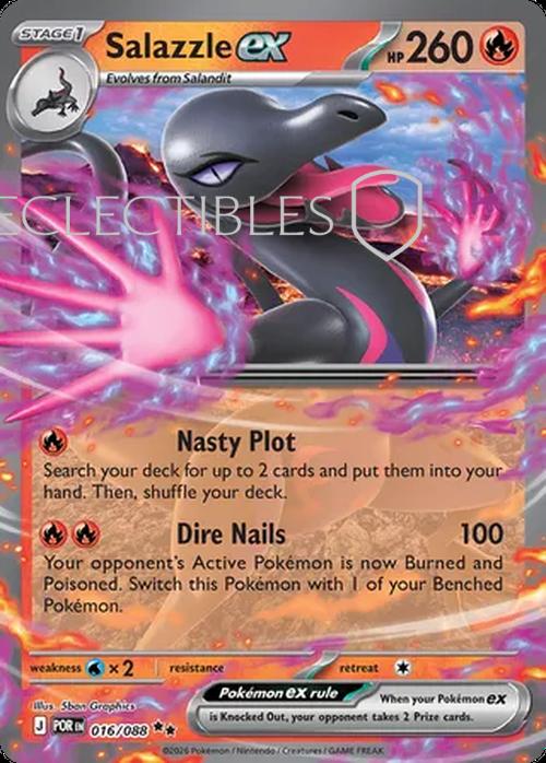 Pokemon Perfect Order 016/88 Salazzle ex