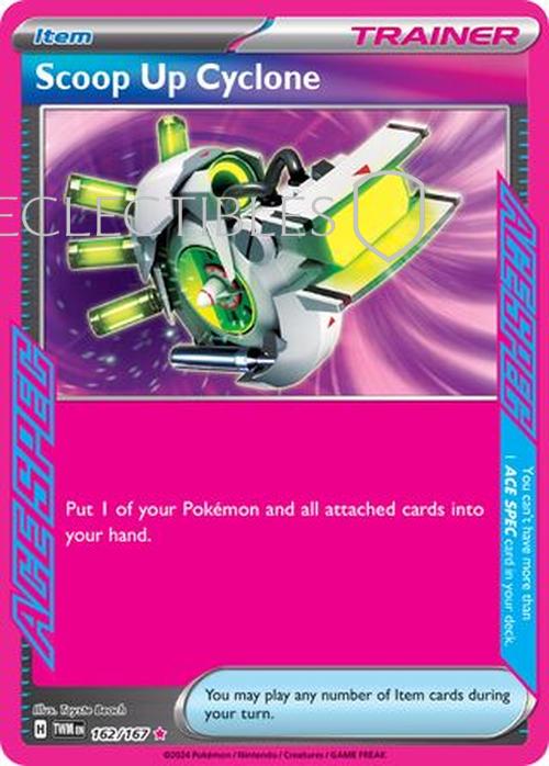 Pokemon Twilight Masquerade 162/167 Scoop Up Cyclone