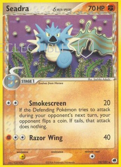 Pokemon EX Dragon Frontiers 022/101 Seadra