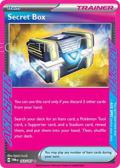 Pokemon Twilight Masquerade 163/167 Secret Box  Reverse Holo