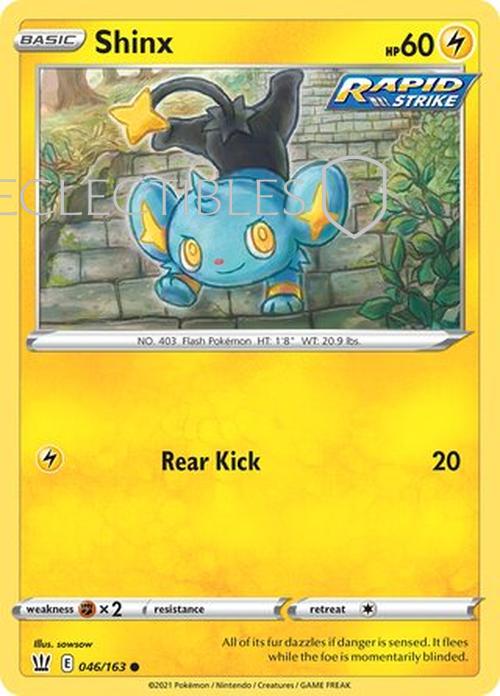 Pokemon Battle Styles 046/163 Shinx  Reverse Holo