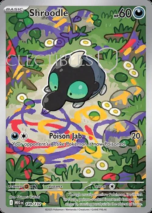 Pokemon Mega Evolutions 149/132 Shroodle 