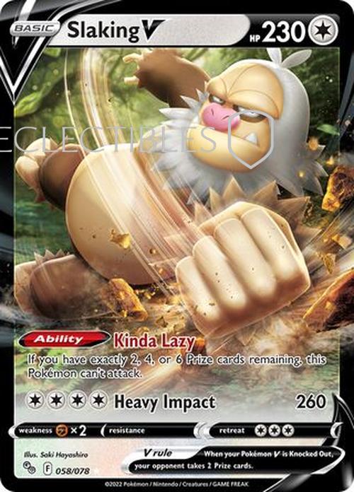 Pokemon Go 058/078 Slaking V