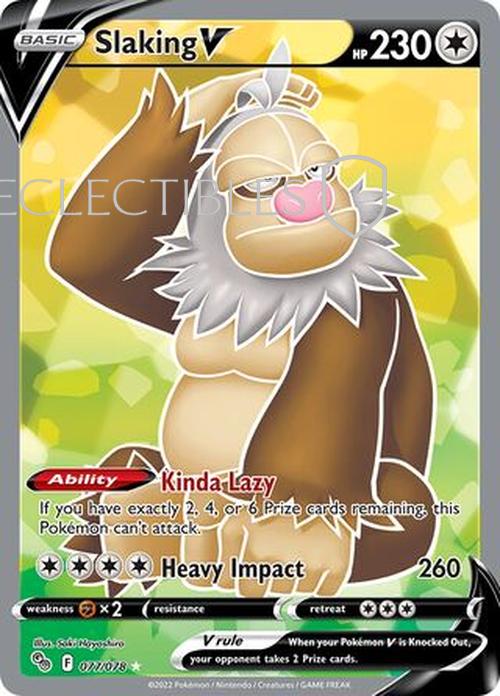 Pokemon Go 077/078 Slaking V