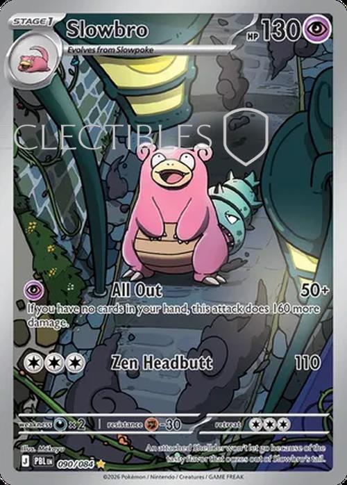 Pokemon pitch black 090/84 Slowbro