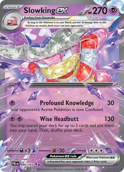 Pokemon Paldea Evolved  086/193 Slowking ex
