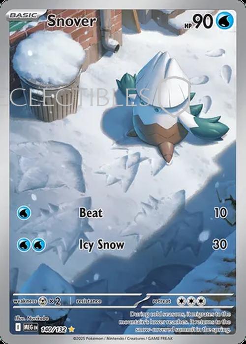 Pokemon Mega Evolutions 140/132 Snover 