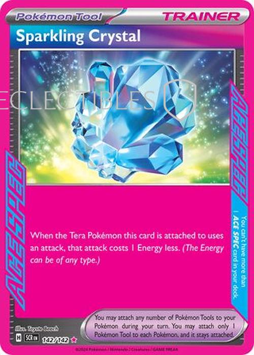 Pokemon Stellar Crown 142/142 Sparkling Crystal