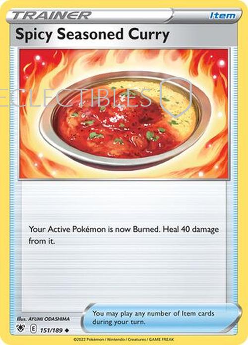 Pokemon Astral Radiance 151/189 Spicy Seasoned Curry  Reverse Holo