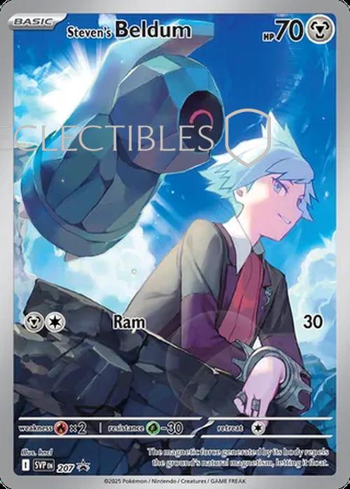 Pokemon SV Black Star Promos SV 207 Steven's Beldum