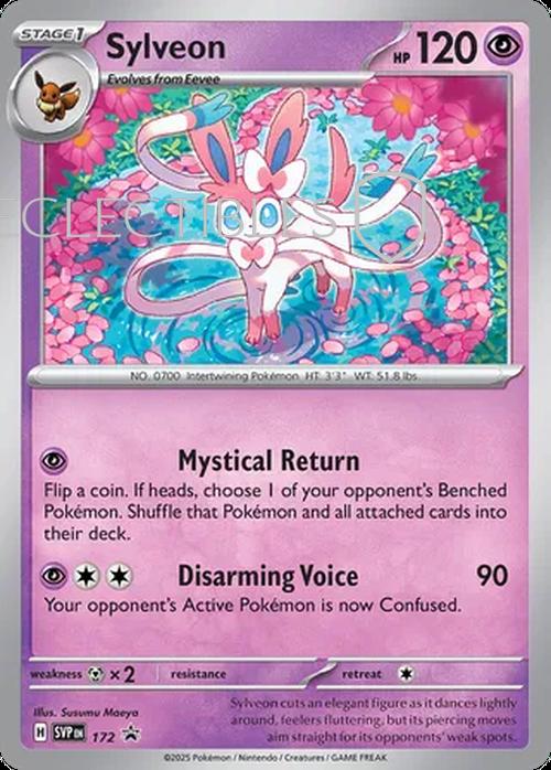 Pokemon SV Black Star Promos SV 172 Sylveon
