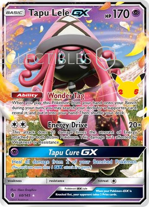 Pokemon Celebrations 060/145 Tapu LeleGX