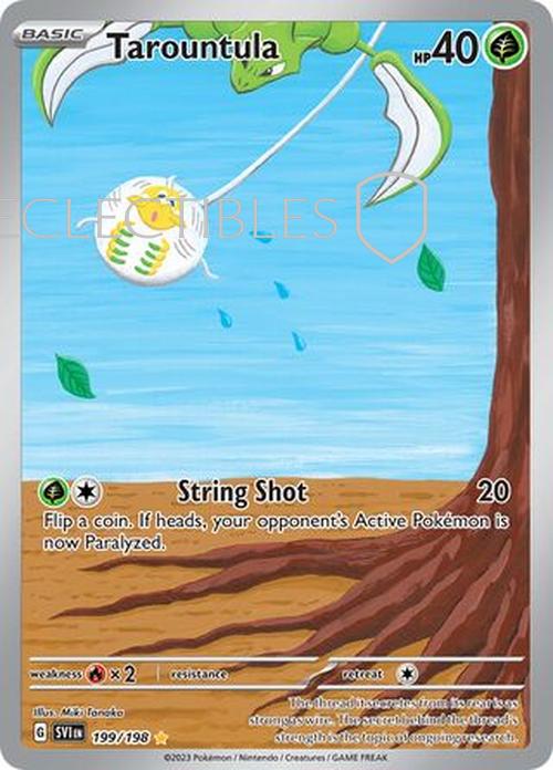 Pokemon Scarlet & Violet 199/198 Tarountula