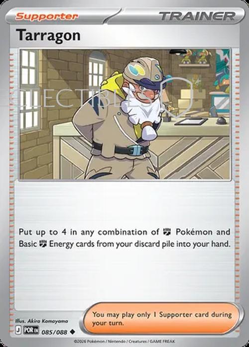 Pokemon Perfect Order 085/88 Tarragon  Reverse Holo
