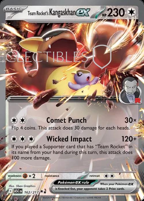 Pokemon Ascended Heroes 162/217 Team Rockets Kangaskhan ex