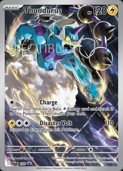 Pokemon SV Black Star Promos SV 209 Thundurus