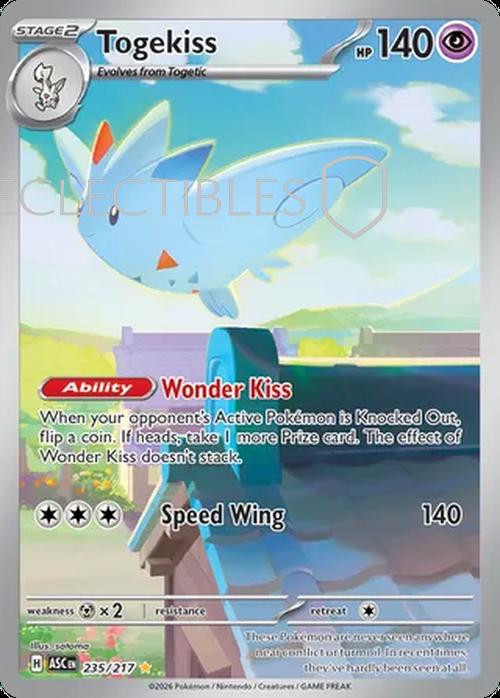 Pokemon Ascended Heroes 235/217 Togekiss