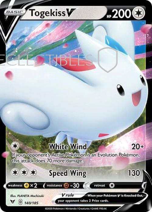 Pokemon Vivid Voltage 140/185 Togekiss V