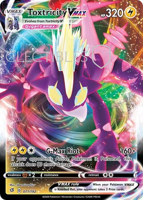 Pokemon Rebel Clash 071/192 Toxtricity VMAX